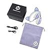 PowerLocus-Wireless-Bluetooth-Headphones-for-Kids-Kid-Headphone-Over-Ear-with-LED-Lights-Foldable-Headphones-with-MicrophoneVolume-LimitedWireless-and-Wired-Headphone-for-PhonesTabletsPCLaptops PowerLocus Headphones for Kids, Wireless Bluetooth Headphones Over-Ear with Cat Ears LED Lights, Foldable with…
