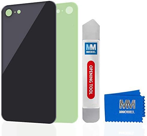 MMOBIEL Back Glass Replacement Compatible with iPhone SE 2020/8-4.7 Inch, Back Cover Real Glass