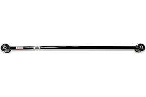 SPOHN PERFORMANCE Spohn TB-104B Adjustable Rear Panhard Track Bar with Polyurethane Bushings fits 2002-2009 GM Trailblazer, Envoy, SSR, Bravada (Black)