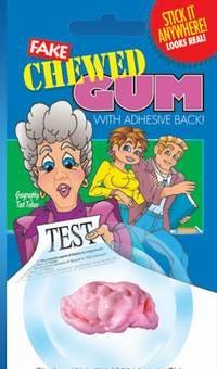 Fake Chewed Gum Prank-gag