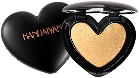 WENSY contour and highlight palette Heart-shaped monochrome glossy powder Makeup concealer Powder cake