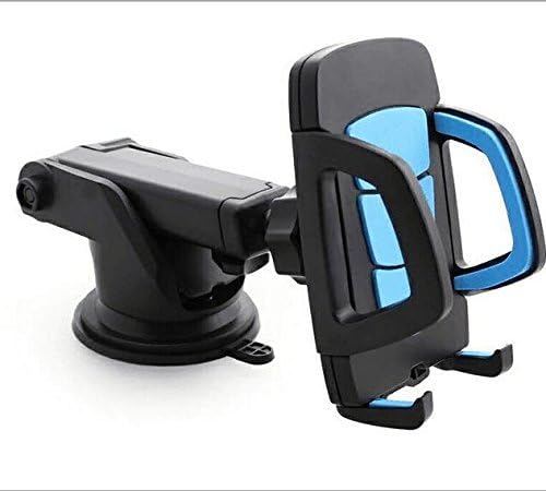Car Mount Holder,Dashboard &amp; Windshield Stable Durable for iPhone X 8 8 Plus 7 Plus 6s Plus 6 SE Samsung Galaxy S9 S9 Plus S8 Plus S8 Edge S7 S6 Note 8 5SE-Blue