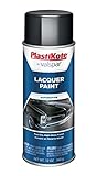 PlastiKote T-34 Gloss Black Lacquer Paint - 12 Oz.