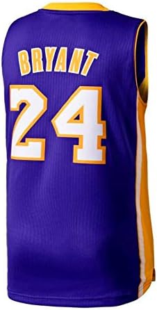 Gumfor Mens Kobe Jersey 24 Basketball Los Angeles Bryant Purple