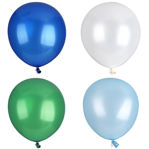 image for DealKits_Store (12 Colors, 108 Pack) Balloons, DealKits 12 Inches Asso