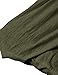 H2H Mens Casual Fashion Slim Fit Basic Cotton Henley T-Shirt OLIVEGREEN US L/Asia XL (CMTTS0194)
