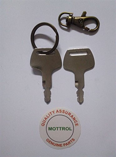 HD62 2 PCS HEAVY CONSTRUCTION MACHINERY KEY SET, EXCAVATOR KEY SET, AFTERMARKET REPLACEMENT PARTS