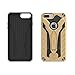 Zizo Static Series Compatible with iPhone 8 Plus case Heavy Duty Shockproof Military Grade Drop Tested with Kickstand iPhone 7 Plus case Gold