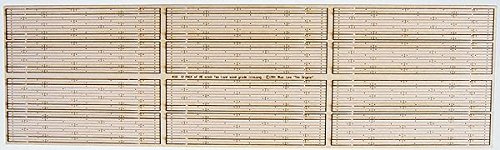 HO Laser Cut Wood Grade Crossing, 2 Lane (12)