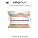 ITA-MED Rib Brace for Women, Breathable Elastic Compression Wrap & Chest Support, Rib Support Belt for Broken, Cracked, Dislocated & Fractured Ribs, Made In USA (White, Medium)