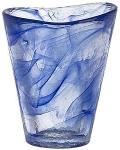 Kosta Boda Mine Tumbler Made from Sweedish Crystal in Blue