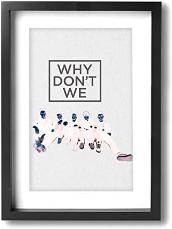 Why Don't We Wall Art Paintings Print Artwork Frameless For Modern Decor Living Room 9x13Inch