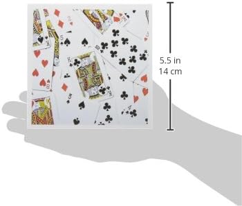 Amazon Inspirationzstoreゲームデザイン Scattered Playingカードの写真 カードゲームプレーヤーegブリッジgames Poker Casino Las Vegas Night グリーティングカード Set Of 6 Greeting Cards グリーティングカード 文房具 オフィス用品