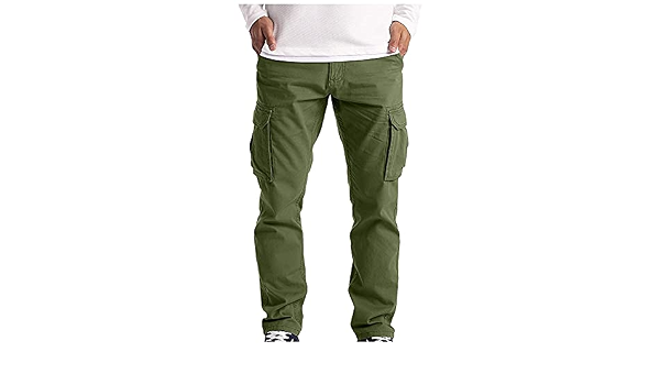 Mens Cargo Pants Relaxed Fit Multi 