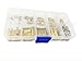 HVAZI 270pcs M2 Male Female Brass Spacer Standoff Screw Nut Assortment Kit