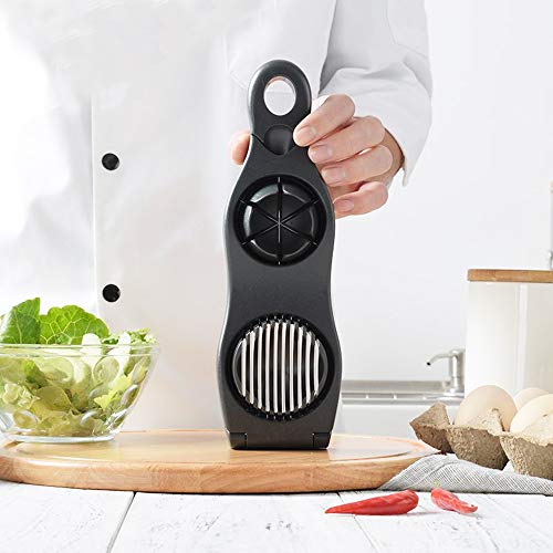 Egg Slicer Solid Diecast Aluminium with Stainless Steel Wires