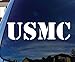 Crawford Graphix USMC United States Marine Corps Car Window Vinyl Decal Sticker 2 Pack (9