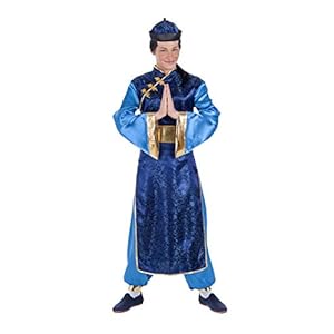 Banyant Toys Disfraz Chino Azul S