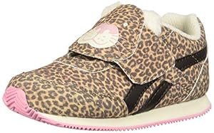 Image of Reebok Baby Royal Classic Jogger 2.0 KC Sneaker, Dark Brown/Cream/Light Pink, 10 M US Toddler