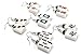 Linpeng E132~137 Assorted Gift Set Mahjong Earrings (6 Pack)