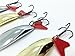 275pcs Set Bionic Fishing Lure Tackle Kit Set Minnow Crank Spoon Bait Spinner Lure Soft Grubs Shrimp Lure Hard Metal Sequins Lure with Sharp Fishing Hooks Bait suit