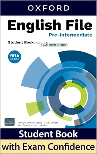 English file 5th edition pre-intermediate; student's book with