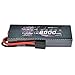 HRB 7.4V 6000mAh 60C TR Hardcase Lipo Battery Compatible with RC Car RC Plane RC Truck RC Boat