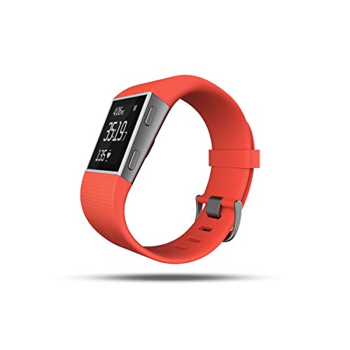 Fitbit Surge, Tangerine, Small (US Version) in Kenya Whizz Heart