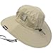 Solaris Wide Brim Sun Hat for Women, UPF 50+ UV Protection Outdoor Packable Sun Hat for Gardening, Olive