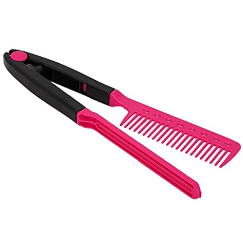 WONdere Hair Straightener Hair Dress Styling V Shape Comb DIY Salon Hairdressing