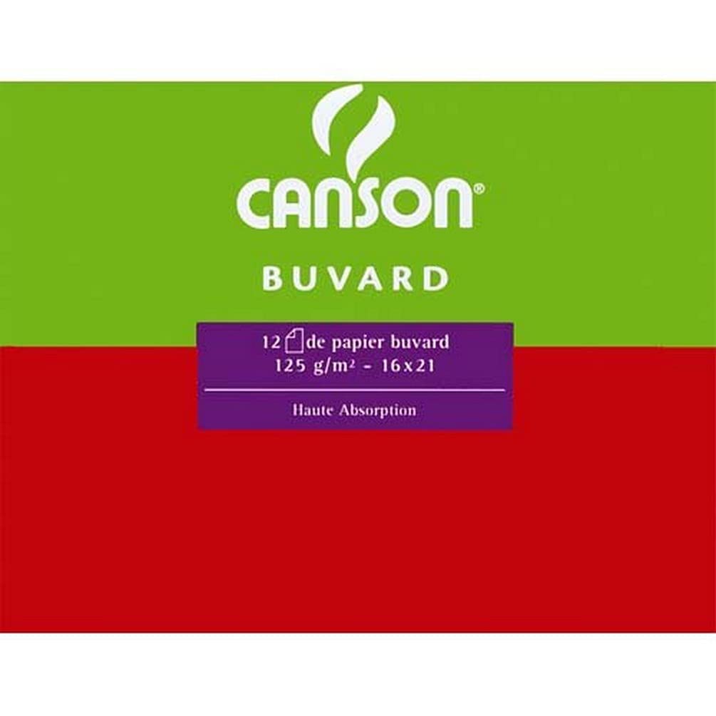 Canson 200091123 Buvard Paper Sheet 50 x 65 cm, 250 g White Pack of 25