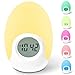 Alarm Clock, Awakelion Soft LED Color Changing Night Light Alarm Clock (White Plus)