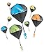 Aeromax Tangle Free GLOW Parachute BLUE GREEN ORANGE OR YELLOW 1 pack
