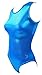 Sookie Active Metallic Sheen Classic Tank Leotard (Ocean Blue, Ladies - Medium)