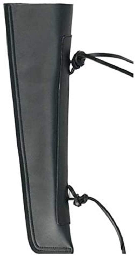 GEWA Bass Bow Holder for Double Bass Bow - Durable Faux Leather - Black