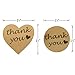 Thank You Stickers, 1000 pcs Kraft Heart Shape and Round Adhesive Labels Sticker for Gift, Wedding, Party, Thank You Card, Sealing Tissue Paper,Bridal Shower