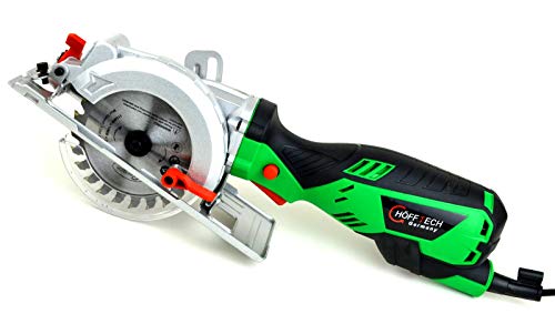 Mini Handkreissäge mit Führungsschiene Säge Tauchsäge SLS Germany Einhand-Tauchsäge 600W 115mm – Bild 4