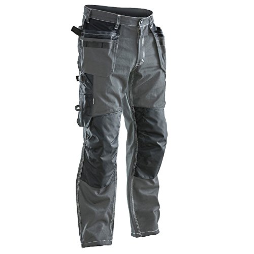 JOBMAN Workwear Ultimate Craftman's Workpants Grey/Black
