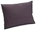 White Label by Calvin Klein Embroidered Bud 12-Inch by 16-Inch Pillow, Plum