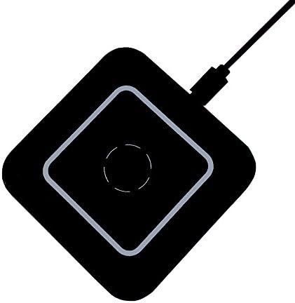 Gomeir Wireless Charger, 5W Standard Universal Charging Pad Compatible with Any Qi- Enabled Device (Square)