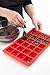 Lekue 24 Cavity Mini Brownie Mold Pan, Model # , Red
