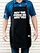 ApronMen - Aprons - Funny Men’s Grilling Aprons - Dad Approved - One Size Fits Most - Adjustable Neck Strap - Machine Washable - May The Forks Be With You