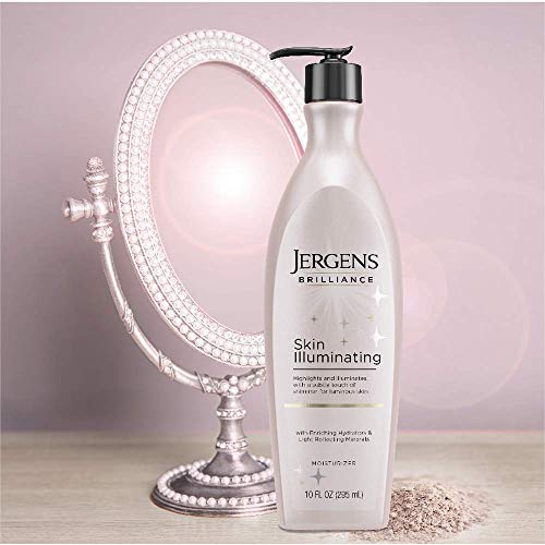 Jergens Brilliance Skin Illuminating Body Moisturizer, Body and Hand