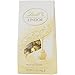 Lindt Lindor White Chocolate Truffle, 5.1 Ounce Bags (Pack of 2)
