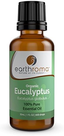 USDA Certified Organic Eucalyptus Essential Oil - 100% Pure Therapeutic Grade - 30 mL (600 Drops)
