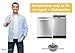 Ultra Durable 165314 Dishwasher Lower Rack Wheel Replacement Part by BlueStars - Exact Fit for Bosch & Kenmore Dishwashers - Replaces 420198 423232