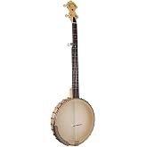 Gold Tone CC-Carlin12: Cripple Creek Bob Carlin Banjo with Gig Bag - 12 Inch Pot w/Scoop Clawhammer Banjo