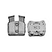 DeSantis Double Magazine Leather Pouch - Pistol Magazine Holder, Double Mag Pouch, Mag Holder 9mm, Compatible with Most Double Stack 9mm/40 Caliber Magazines - Ambidextrous, Black