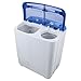 ARKSEN Portable Mini Small Washing Machine Spin Dryer Laundry, 11LBS, White