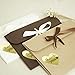 RBHK Gold Foil Thank You Sticker Heart Shape Labels, 500 Stickers per Roll (1 Roll)
